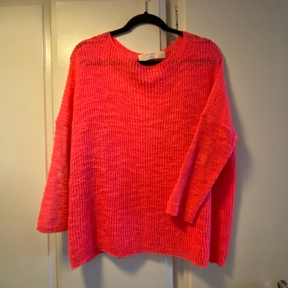 Neon Pink Zara Sweater